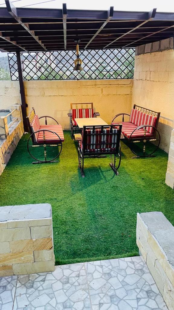 بيت الخيزران الجبل الاخضر Hayl Yaman Bagian luar foto
