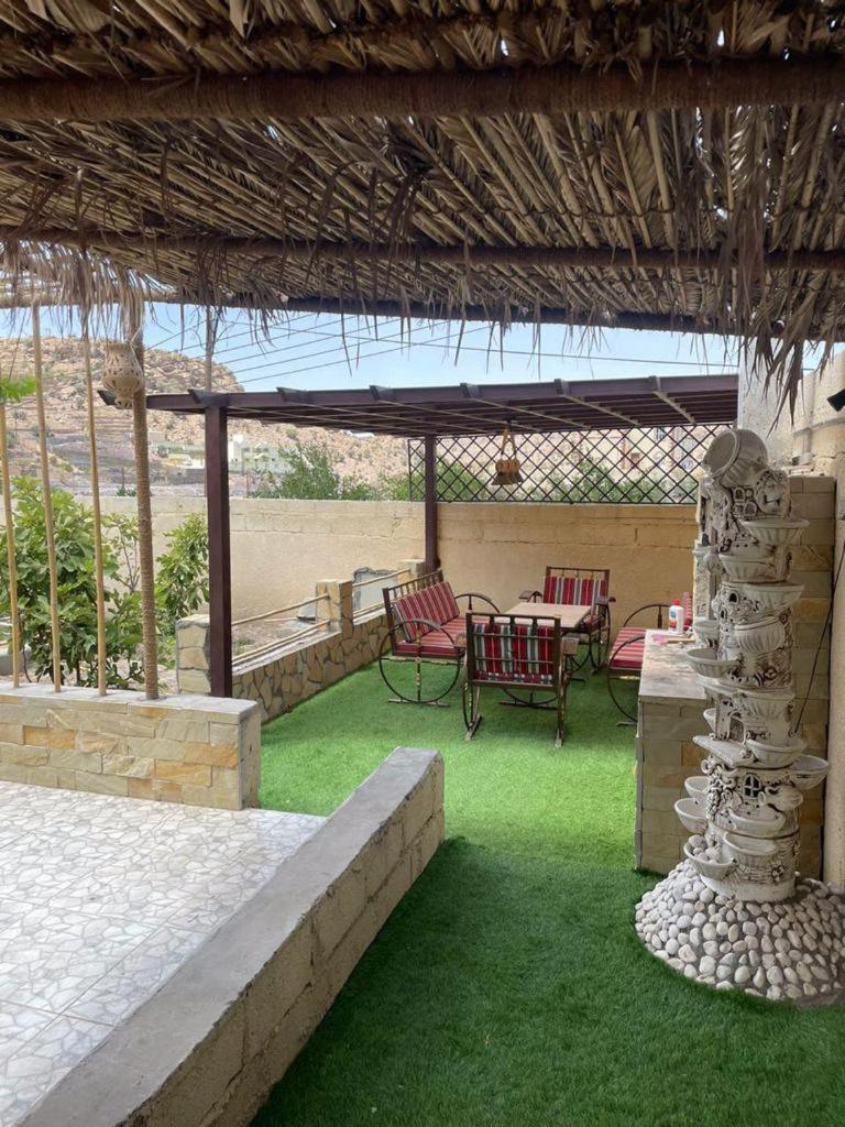 بيت الخيزران الجبل الاخضر Hayl Yaman Bagian luar foto