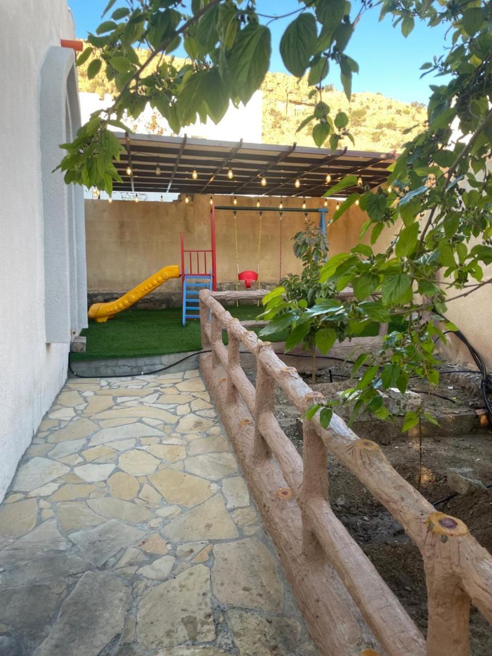 بيت الخيزران الجبل الاخضر Hayl Yaman Bagian luar foto